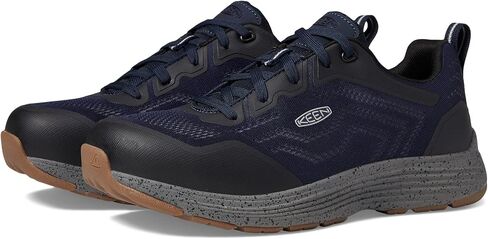 KEEN Utility Mens Sparta 2 Low Height Alloy Toe Industrial Work Sneakers, Brilliant Blue/Black, 12 in Saudi Arabia
