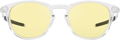 Oakley Men's OO9439 Pitchman R Round Sunglasses, Satin Black/Prizm Grey Gradient, 50 mm in Kuwait