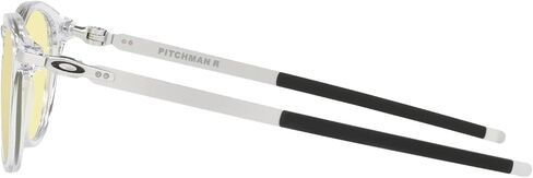 Oakley Men's OO9439 Pitchman R Round Sunglasses, Satin Black/Prizm Grey Gradient, 50 mm in Kuwait