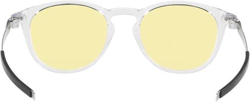 Oakley Men's OO9439 Pitchman R Round Sunglasses, Satin Black/Prizm Grey Gradient, 50 mm in Kuwait