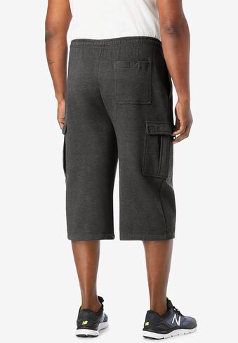 KingSize Men's Big & Tall Fleece Judo Shorts in Kuwait