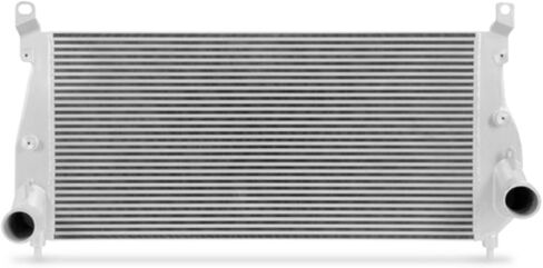 Mishimoto Mmint-Dmax-01SL Performance Intercooler متوافق مع شيفروليه 6.6L Duramax 2001-2005 Silver in Kuwait