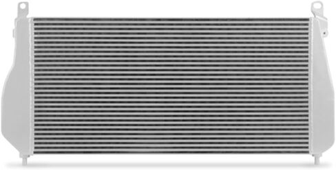 Mishimoto Mmint-Dmax-01SL Performance Intercooler متوافق مع شيفروليه 6.6L Duramax 2001-2005 Silver in Kuwait