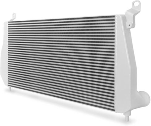 Mishimoto Mmint-Dmax-01SL Performance Intercooler متوافق مع شيفروليه 6.6L Duramax 2001-2005 Silver in Kuwait