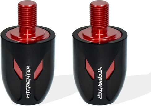 Solid Handlebar Bar Ends Cap Compatible with Suzuki GSX-8R GSX-8S 2023-2025/ GSX-R1000 GSXR1000R 2017-2025/ GSX-R1300 HAYABUSA 2021-2025, CNC Aluminum Alloy Made (Black) in Saudi Arabia