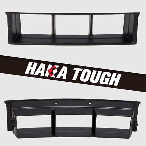 مجموعة غلاف مركزية من Haka Front More Pumper Ford F150 2009-2014 ، مصبغة مصد أمامي بلاستيكي سوداء وغطاء من وسادات نهاية الصدمات الأمامية. (3pcs) in Saudi Arabia