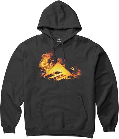 Emerica Skateboard Hoody Triangle Blaze Black in Saudi Arabia