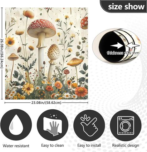Kigai Happy Halloween Pumpkin Dishwasher Magnet Cover, Kitchen Dish Washer Door Panel Magnetic Sticker Home Appliances Decorative Stickers for Home Kitchen Farmhouse Decor, 23 W x 26 H Inch in Saudi Arabia