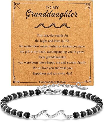 Inspirational Gifts for Women Men,Swimming Against The Current,Through The Waves of Life,Encouragement Bracelet for Best Friends Mom Daughter Sister,Spiritual Faith Gift for Birthday Christmas in Saudi Arabia