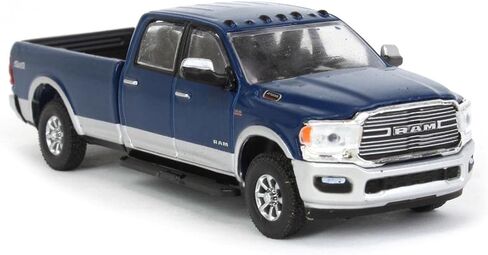 Truck 1/64 2022 Ram Laramie 4x4 ، Patriot Blue & Silver ، All-Terrain Series 14 ، 35250-F in Saudi Arabia