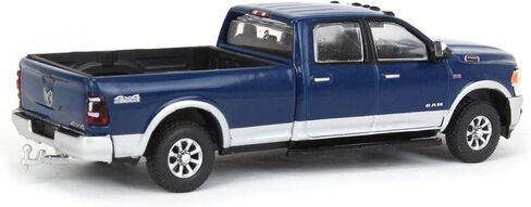 Truck 1/64 2022 Ram Laramie 4x4 ، Patriot Blue & Silver ، All-Terrain Series 14 ، 35250-F in Saudi Arabia