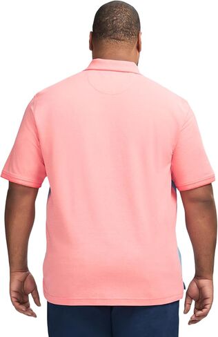 IZOD Men's Big and Tall Advantage Performance Short Sleeve Stripe Polo Shirt in Saudi Arabia