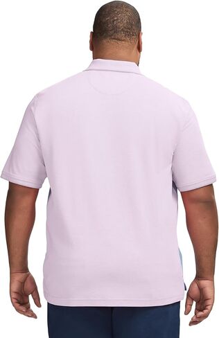 IZOD Men's Big and Tall Advantage Performance Short Sleeve Stripe Polo Shirt in Saudi Arabia