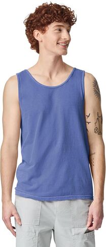 Comfort Colors Men's Adult Tank Top, Style 9360, Island Reef, Large in Saudi Arabia
