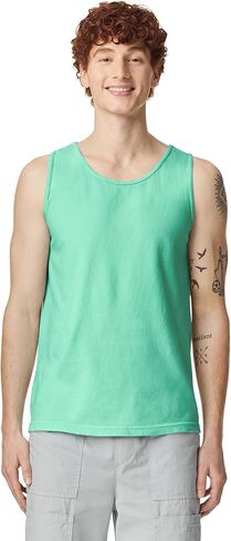 Comfort Colors Men's Adult Tank Top, Style 9360, Island Reef, Large in Kuwait