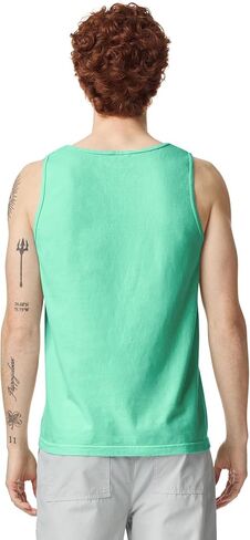 Comfort Colors Men's Adult Tank Top, Style 9360, Island Reef, Large in Kuwait