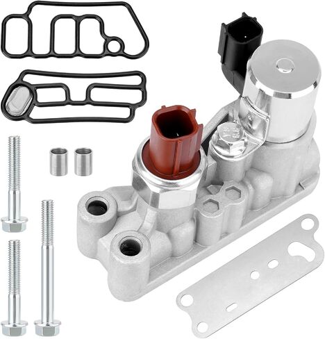 Variable Valve Timing Solenoid Compatible with Honda Acura 2008-2017 Odyssey, 2009-2015 Pilot, 2008-2012 Accord, 2010-2011 Accord Crosstour, 2012 Crosstour, 2013-2015 RDX 3.5L V6 Replace#918-056 in Saudi Arabia