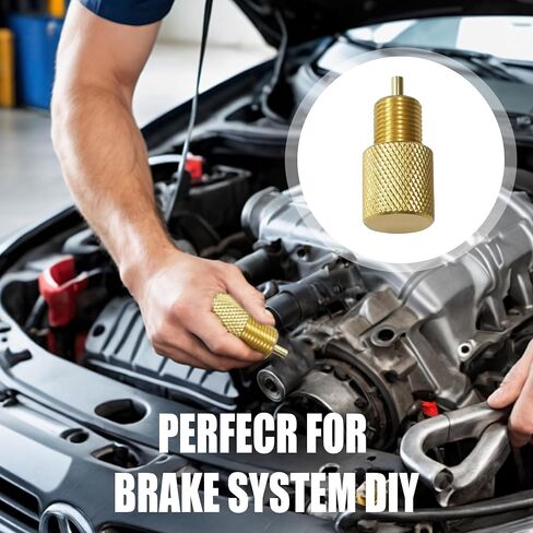 Brake Proportioning Valve Bleeder Tool, Drum Brake Tool Compatible with AC Delco 172-1353 & 172-1371, Disc/DISC and DISC/Drum PV2 PV4, Non-Adjustable GM Combination Valves (Yellow) in Saudi Arabia