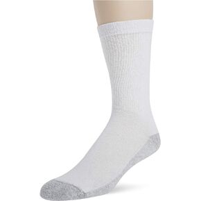 Fruit Of The Loom Men's 6 Pack Cushioned Crew Socks