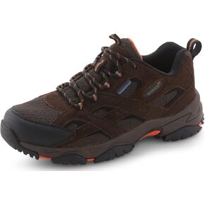 Nevados XP Men's Boomerang II Low Waterproof Hiking Boots | Lightweight for Trail, Walking, Summer Outdoors | Comfortable w/Memory Foam | Rugged Carbon Rubber Sole