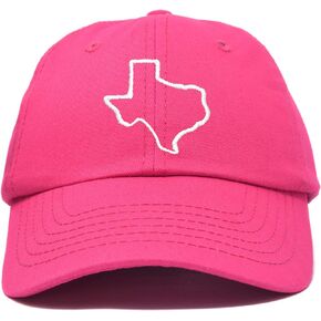 DALIX Texas State Embroidered Dad Hat Cotton Baseball Cap Women