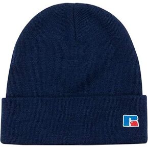 Russell Athletic Men's Fold Beanie Hat with Logo