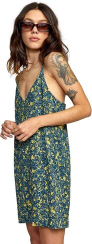 RVCA Women's Jade Woven Spaghetti Strap Dress in Saudi Arabia