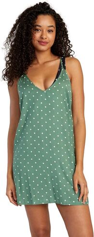 RVCA Women's Jade Woven Spaghetti Strap Dress in Saudi Arabia