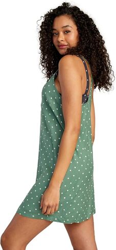 RVCA Women's Jade Woven Spaghetti Strap Dress in Saudi Arabia