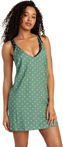 RVCA Women's Jade Woven Spaghetti Strap Dress in Saudi Arabia