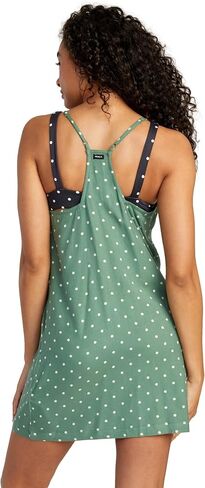 RVCA Women's Jade Woven Spaghetti Strap Dress in Saudi Arabia
