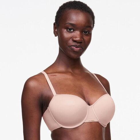 Chantelle Women's Bare Essential Custom Fit T-Shirt Bra, Nude Rose, 32B in Saudi Arabia