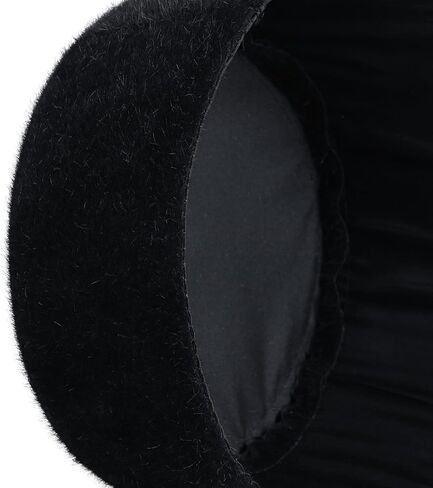 Mens Muslim Kufi Prayer Hat Islam Solid Skull Beanie Cap Winter Fuzzy Headwear in Saudi Arabia