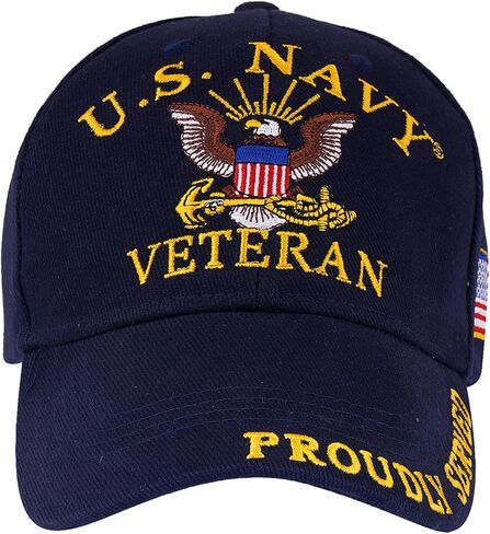 Trendy Zone 21 US Navy Hat for Men and Women, Officially Licensed Caps, Unisex United State Navy Caps (USN), Best for Gifting in Saudi Arabia