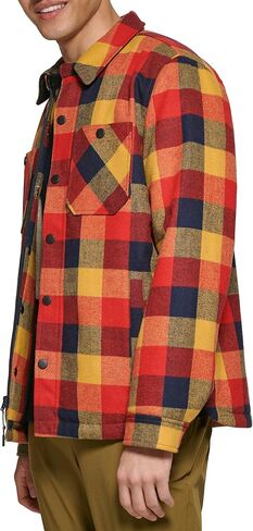 BASS OUTDOOR Men's Wool Blend Sherpa Shacket in Saudi Arabia