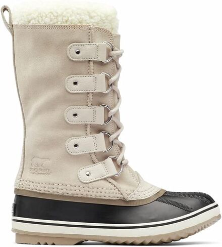 Sorel Women's Joan of Arctic Boot — Fawn, Omega Taupe — Waterproof Suede Snow Boots — Size 6.5 in Saudi Arabia