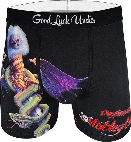 Good Luck Undies Men's Mötley Crüe Boxer Brief Underwear in Saudi Arabia