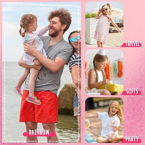 Girls Sandals Open Toe Kids Summer Flat Sandals Casual Fashion Dress Shoes with Elastic Straps in Saudi Arabia
