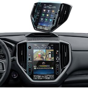 Ascent Screen Protector for 2023 2024 Subaru Ascent Center Control Touchscreen Car Navigation Protector Film Tempered Glass HD Clear Anti-Fingerprint 11.6’’
