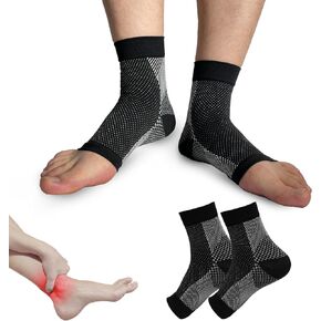 Neuropathy Socks - Ankle Compression Sleeve for Foot - Stunor Dr.Neuropathy Socks - Neuropathy Plantar Fasciitis Achilles Ankle Socks - Neuropathy Socks for Men and Women