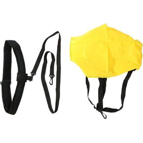 Swim Parachute, 46 * 46cm/18 * 18inch Swim Parachute Training Belt Swimming Strength Training Belt Swimming Harness Resistance Belt for Adults and Children Paracaidas De Natacion