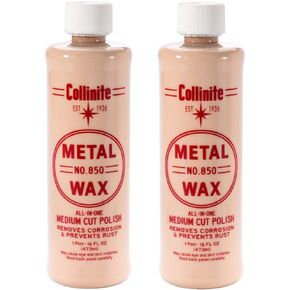 Collinite Metal Wax 1 Pint 850 2 Pack