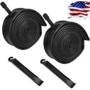26 Inch Bike Tube 26x2.125 Bicycle Tube 26x1.90/26x1.95 Bike Tire Tube Replacement Bike Tube Road Bicycle Inner Tube Mountain Bike Inner Tube