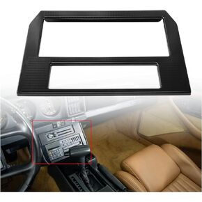 Radio Trim Plate Compatible with 1985 1986 1987 1988 1989 1990 1991 1992 Pontiac Firebird Trans Am 10034186 ; Without Digital Dash