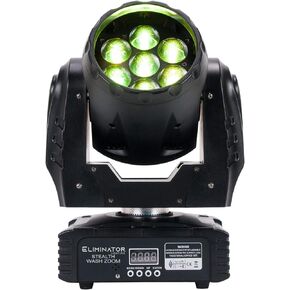 ADJ - 7 X 12W LED Wash Zoom With Wired Digital communication Network (Stealth Wash Zoom)