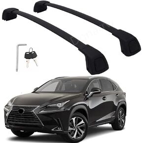 Upgraded Cargo Racks for Lexus NX NX200t NX300 NX300h 2015-2021 Roof Rack Cross Bars Rail Luggage Carrier Lockable