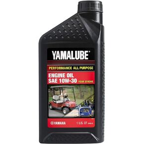 YAMAHA LUB-10W30-GG-12 Yamalube Golf Car and Generator Oil 10W-30 - Quart