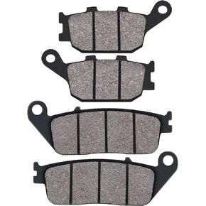 Brake Pads Front & Rear for Honda VTX1300 VTX 1300 C R S Retro 2003-2006 / VT1100C2 VT1100 C2 Shadow 1100 ACE Sabre 1995-2007 / VT1300 CXA Fury (Non ABS Model) / VTX 1300S Retro/C/R/T 2003-2013
