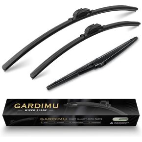 Replacement for Hyundai Venue 2020 2021 2022 2023 2024 Windshield Wiper Blade, 3 Pieces of Car Front and Rear Window Wiper Blades