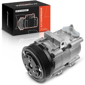A-Premium AC Compressor with Clutch Compatible with Ford Escape 2001-2007, Contour & Mazda Tribute & Mercury Cougar, Mystique, Mariner, 2.5L 3.0L